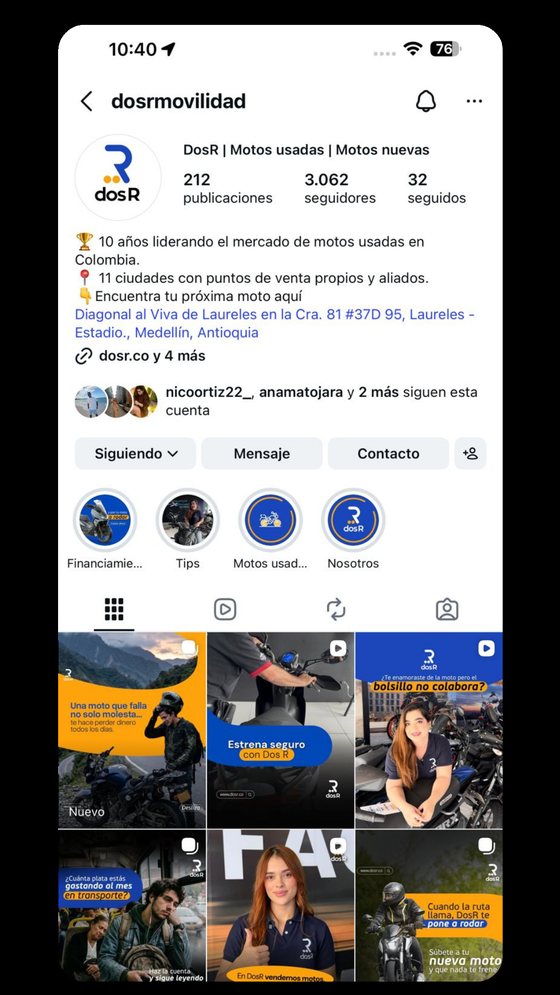 Contenido real gestionado por Itera