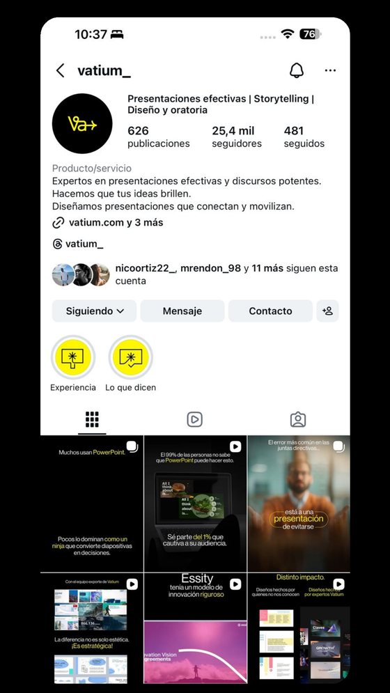 Contenido real gestionado por Itera