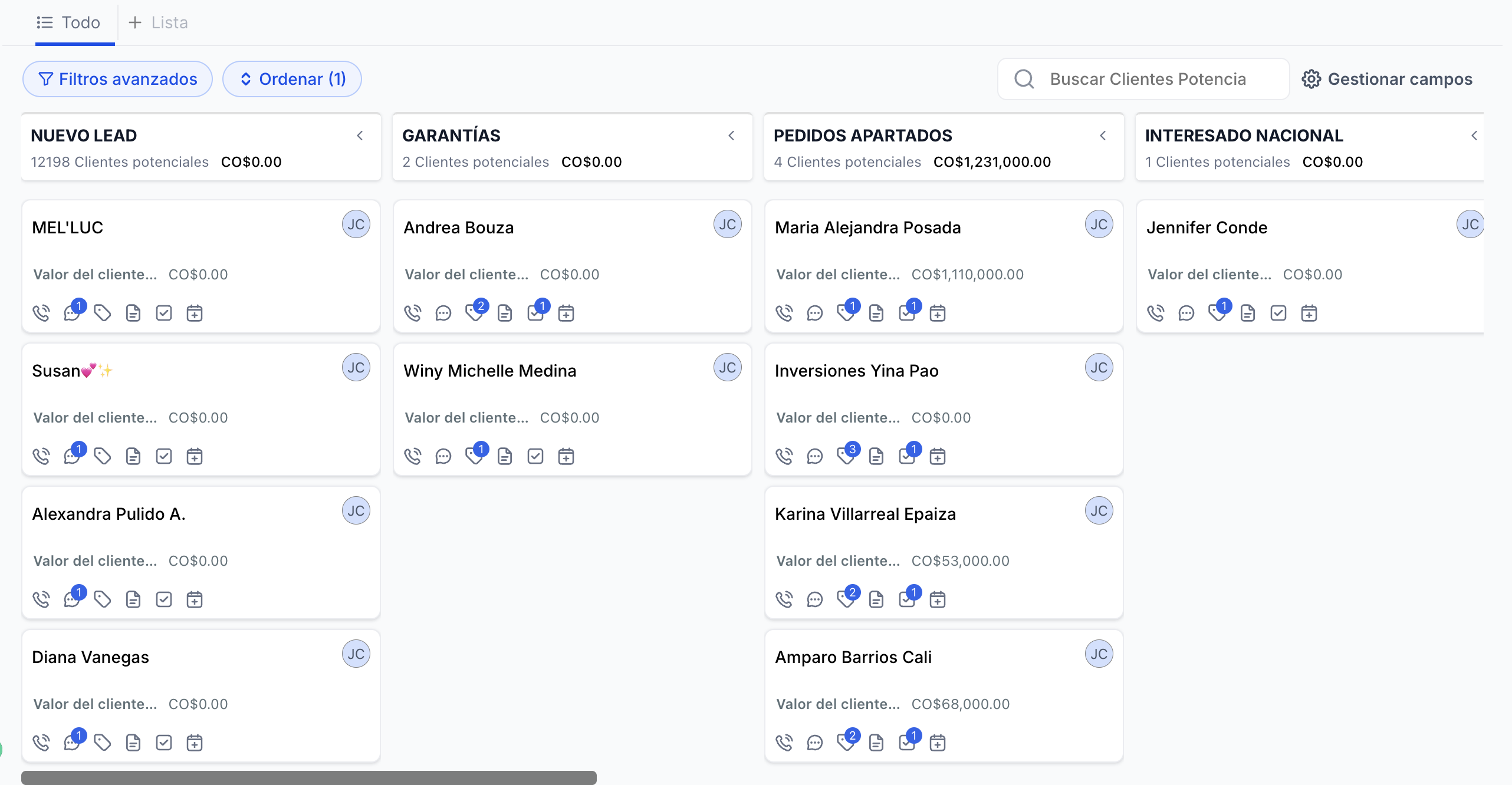 Pipeline CRM