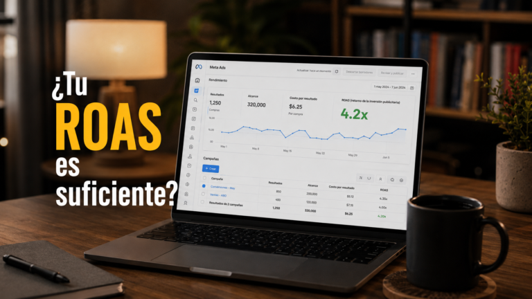 Qué ROAS en Meta Ads es “bueno” (y la fórmula para calcularlo con tus números reales)