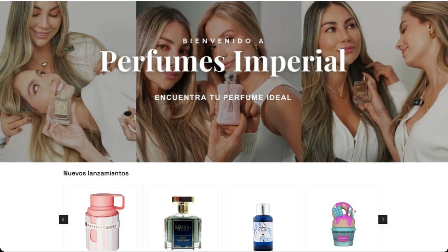 Web hecha por Itera — Perfumes Imperial