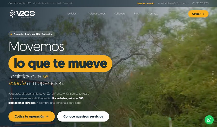 V2GO — operador logístico B2B